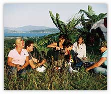 Sunset Horse Ride picnic